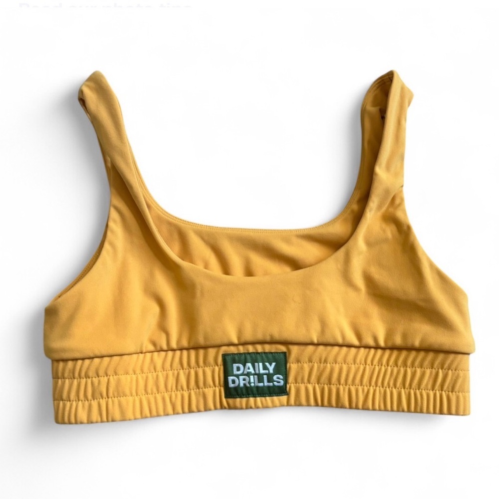 Daily Drills Go! Reversible Scoop Bra Honeygold XS